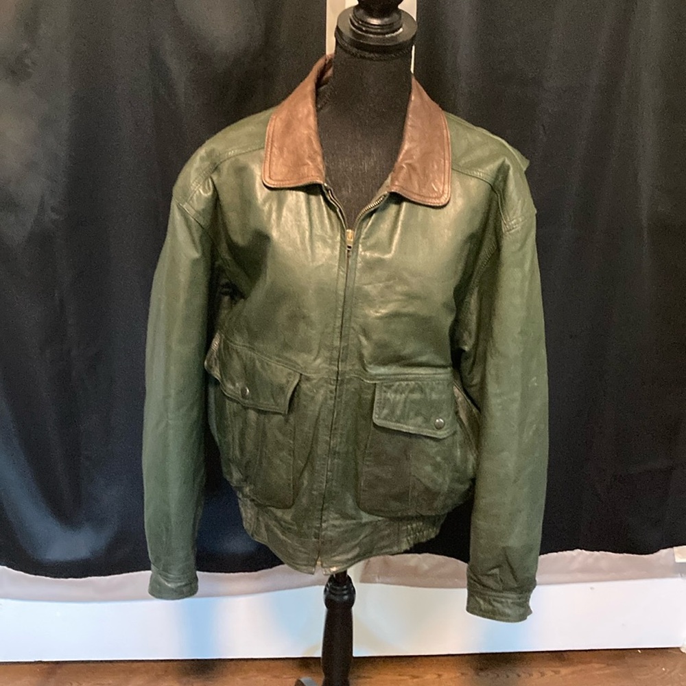 Vintage Chukkers Leather Jacket